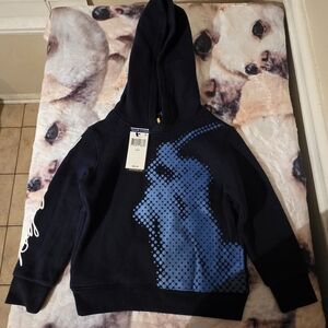 Polo by Ralph Lauren Navy Blue Hoodie